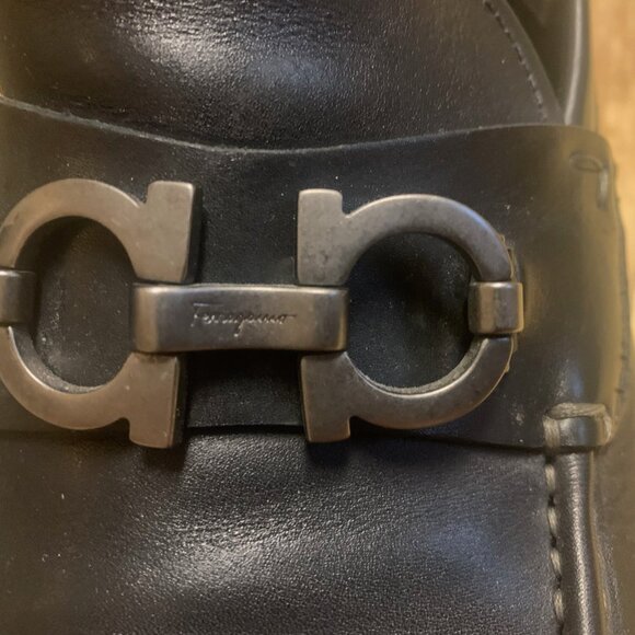 Salvatore Ferragamo Black Loafers - Picture 4 of 16